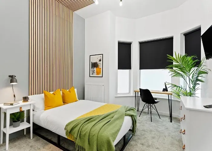 ◑Flat 6- Modern Studio Flat Close To City Centre◑