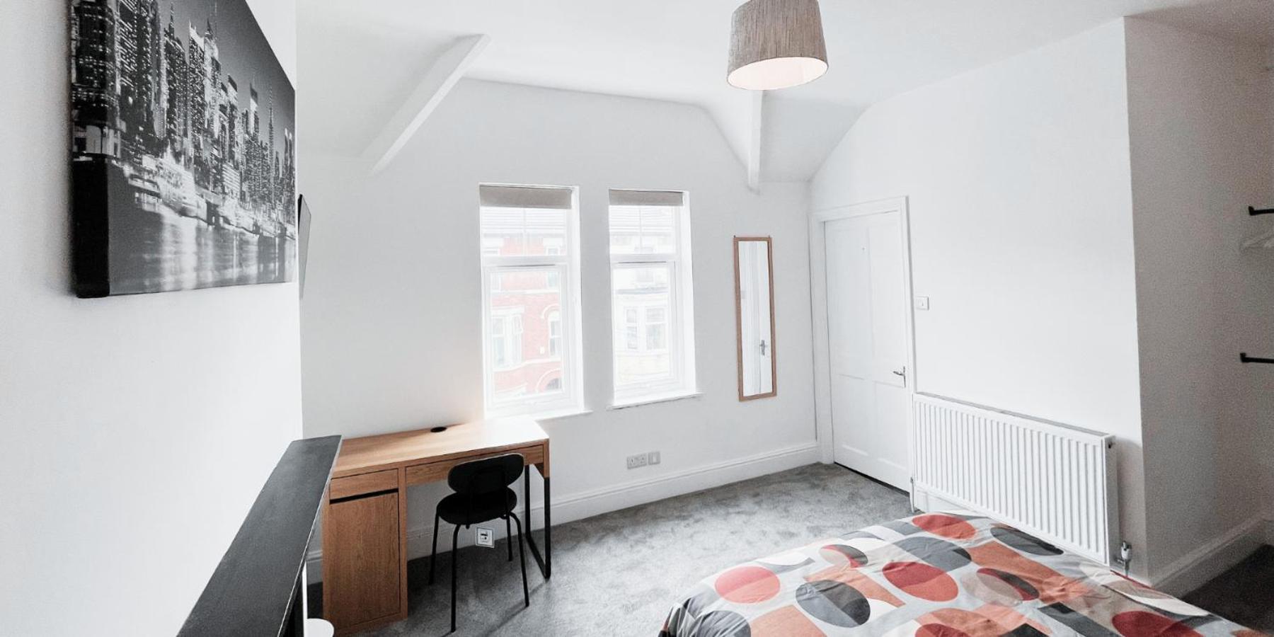 Large In Modern House Near