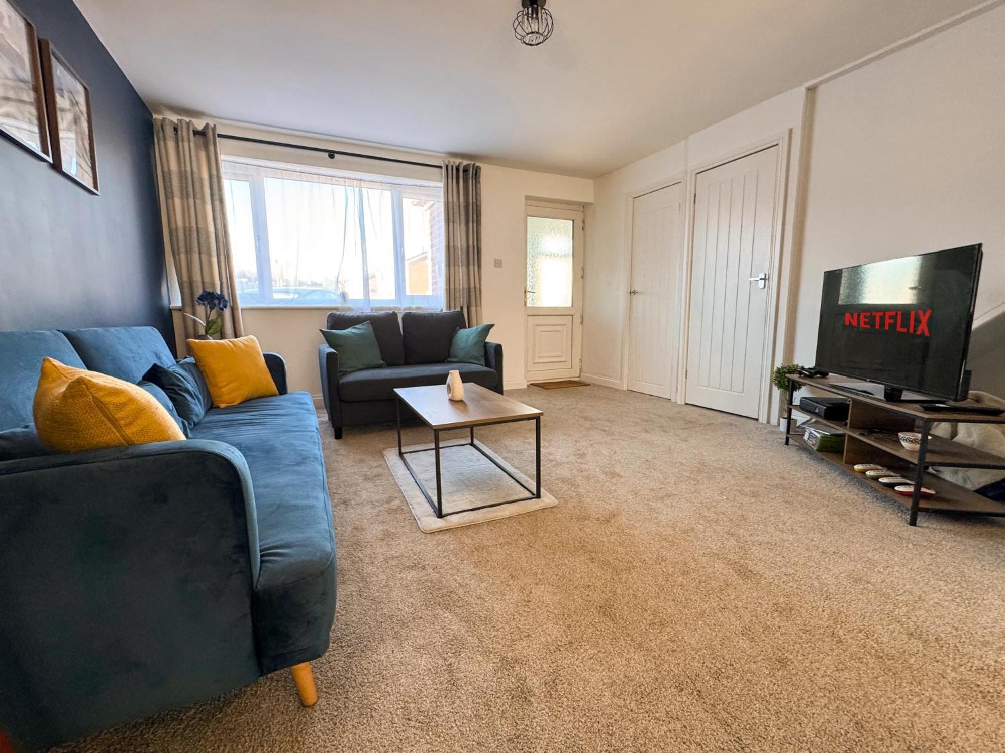 3br - Private Parking - Monthly Discounts * Nottingham