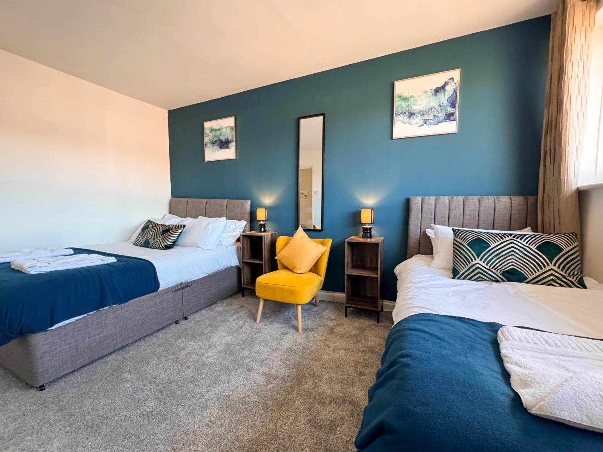 Holiday home 3br - Private Parking - Monthly Discounts Nottingham