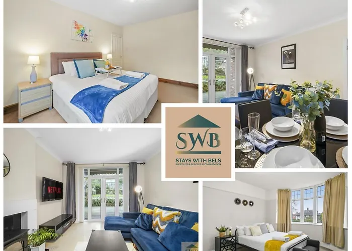 Stays With Bels Short Lets Serviced Accommodation Nottingham Contractors & Leisure Up To 7 Guests