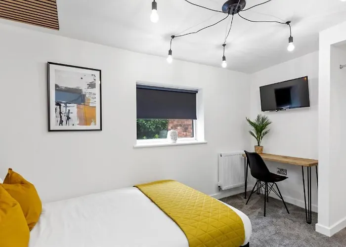 ◑Flat 8- Modern Studio Flats Close To City Centre◑