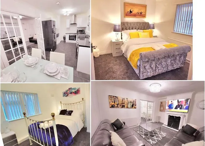 Elegant Entire 3 Bed House With Free Parking