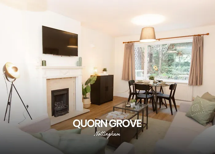 Spacious 3-Bed Home In Nottingham By Renzo, Sleeps 5, Free Parking