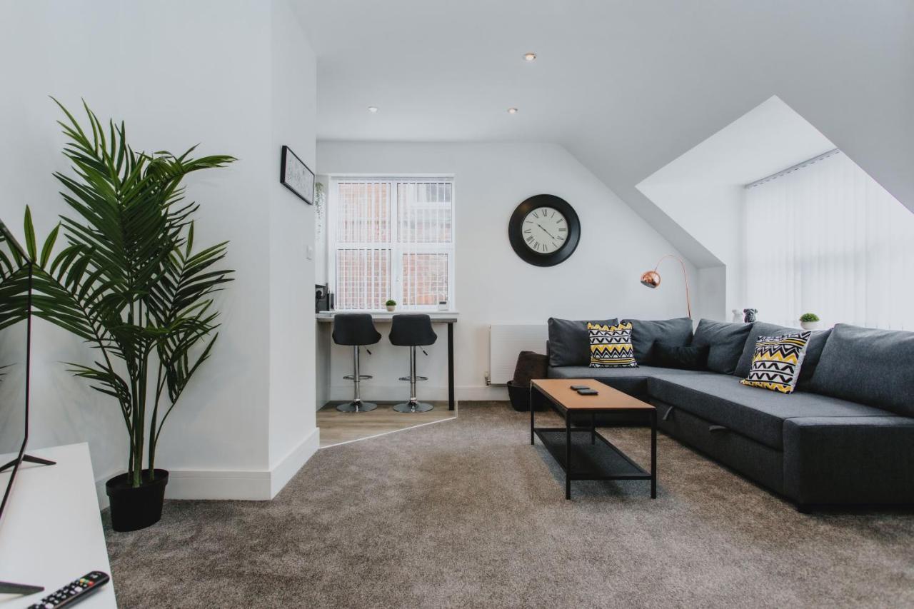 Apartment 1 Bed Stylish City Flat 2nd Floor Close To City Centre With Free Parking, King Size Bed & Wi-fi Nottingham