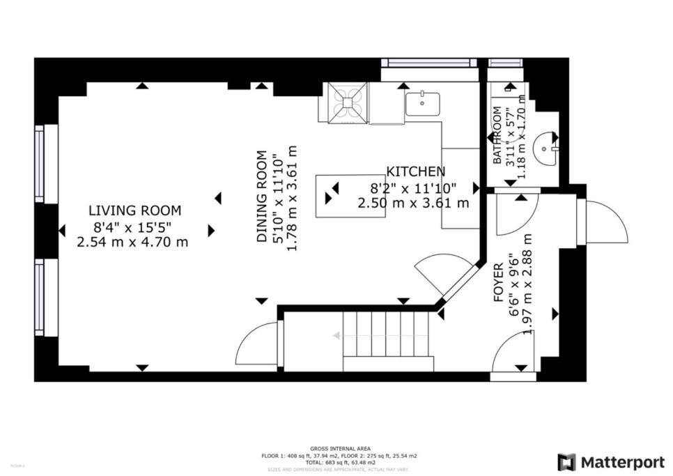 Central Sleeps Up To 4 Apartment *