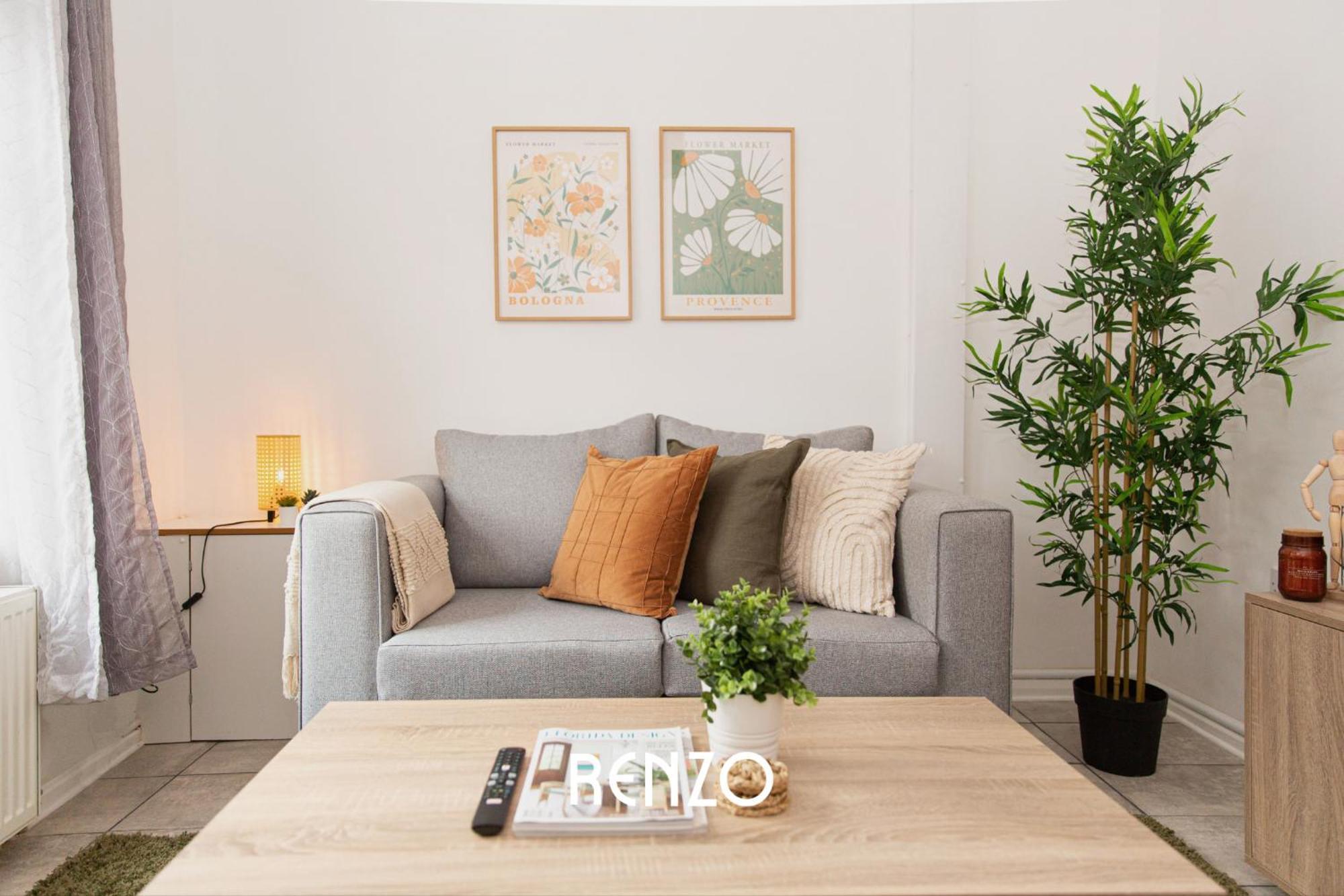 Beautiful And Modern 2-bed In By Renzo, Free Wi-fi, Ideal For Contractors Apartment