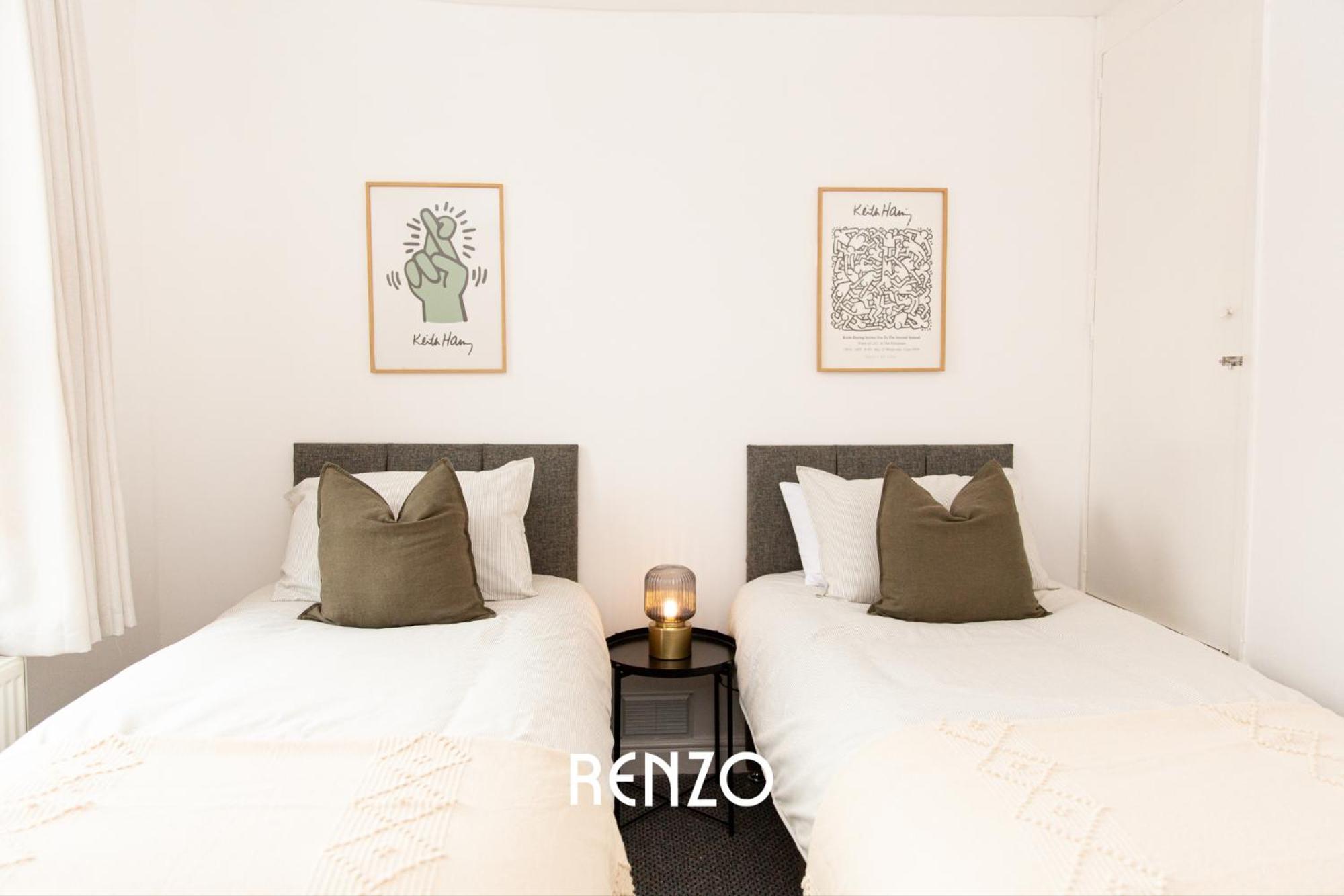 Apartamento Beautiful And Modern 2-bed In By Renzo, Free Wi-fi, Ideal For Contractors Nottingham