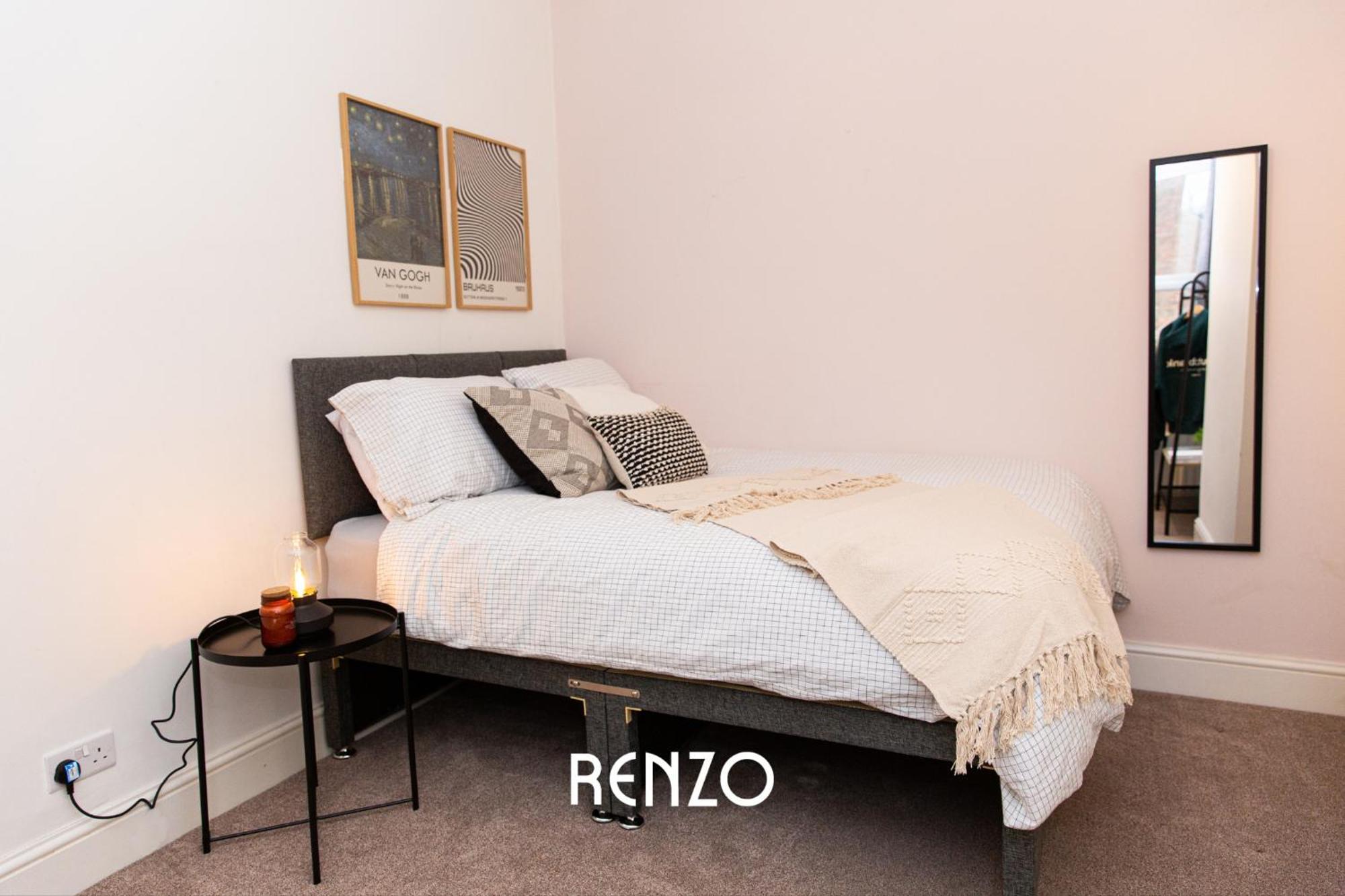 Apartment Charming 3-bed In By Renzo, Victorian Features, Sleeps 6! Nottingham