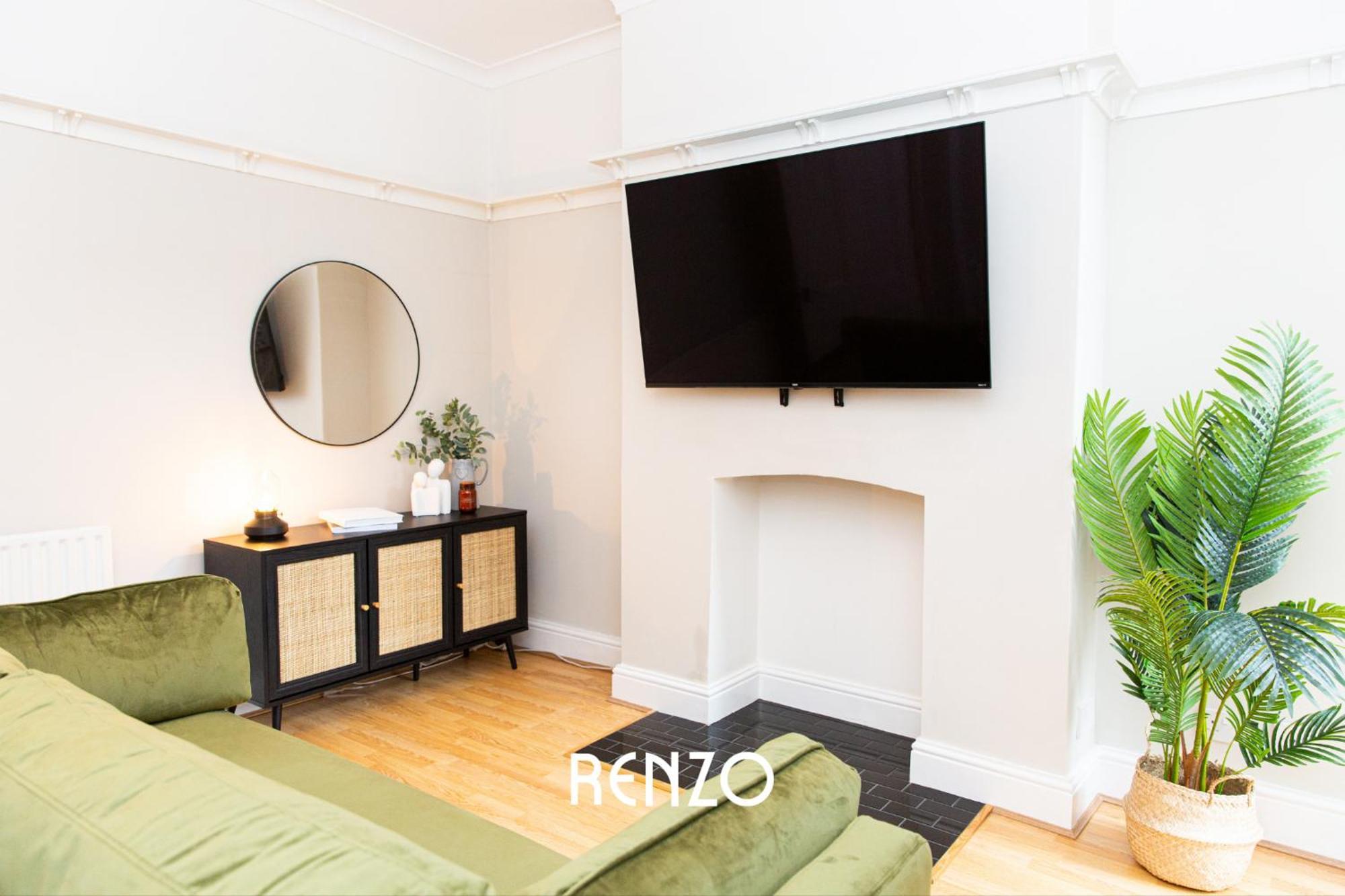 Apartment Charming 3-bed In By Renzo, Victorian Features, Sleeps 6! Nottingham