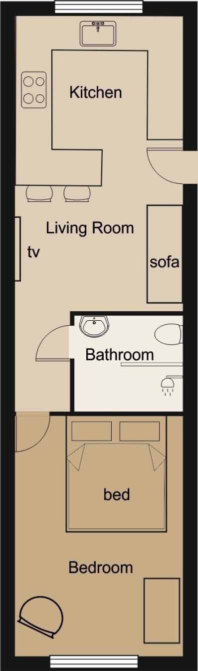 1bedapt Privateestate W Free Parking - 10mintocity