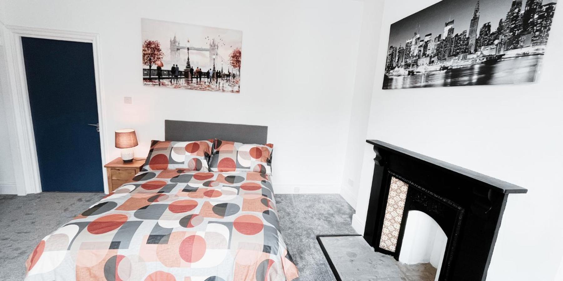 Large In Modern House Near *