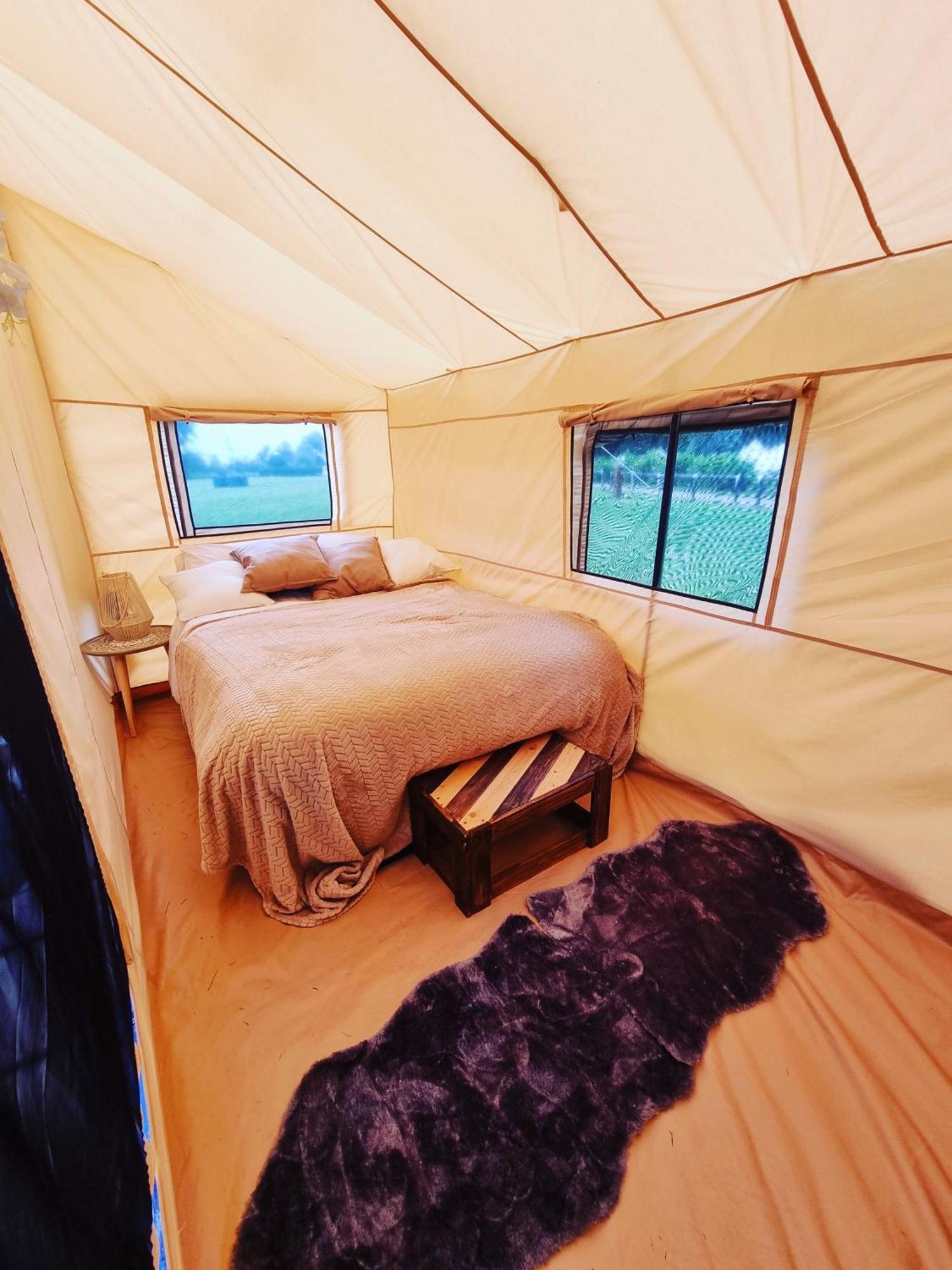 Bell Tent Village Luxury tent Nottingham