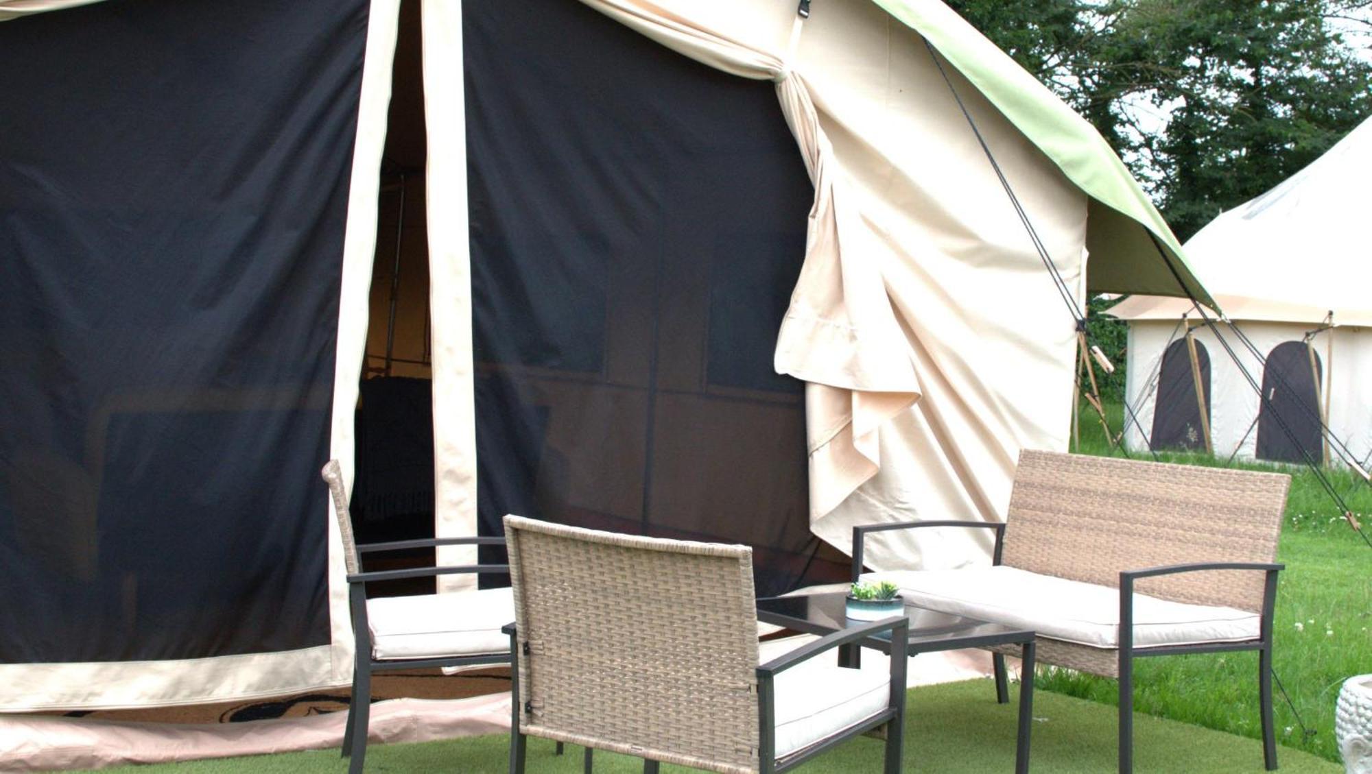 Luxury tent Bell Tent Village Nottingham