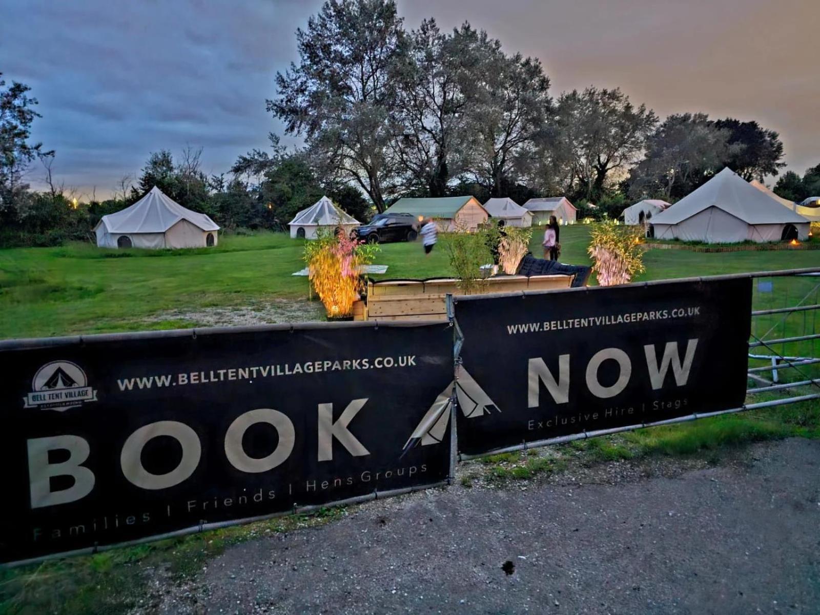 Bell Tent Village Luxury tent Nottingham