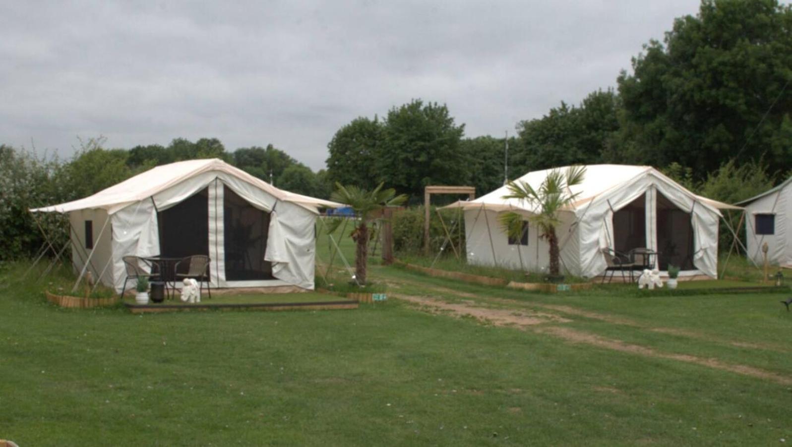 Bell Tent Village Luxury tent Nottingham
