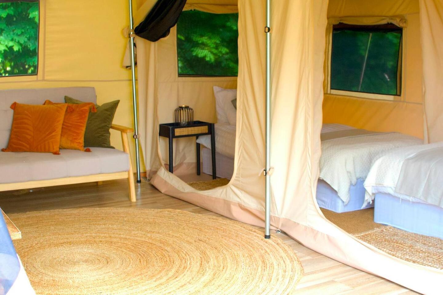 Luxury tent Bell Tent Village Nottingham