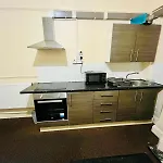 16 Double Bed With Kitchen Inside The Room