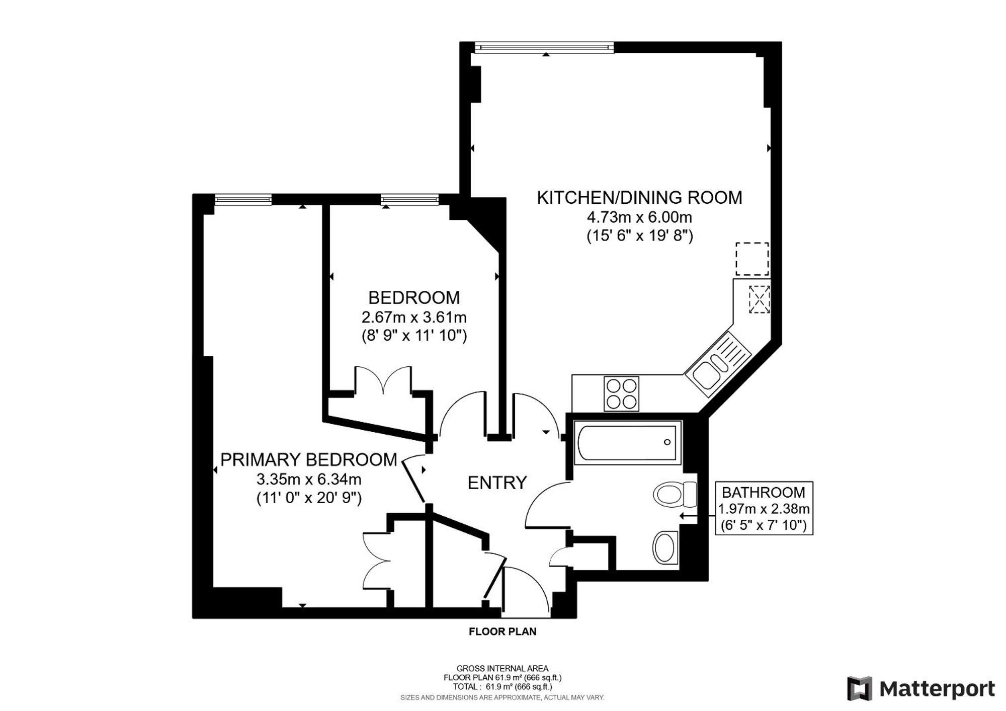 2 Bed Flat Centre Of Lace Market *