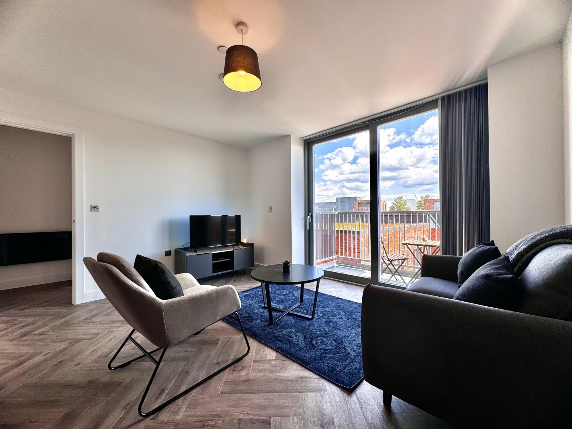Apartment 1 Bed Luxe With Balcony And Free Parking Nottingham